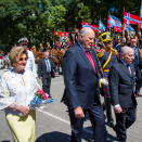 The King and Queen were accompanied by Argentina's Minister of Foreign Affairs, Jorge Faurie, during the ceremony. Photo: Heiko Junge / NTB scanpix